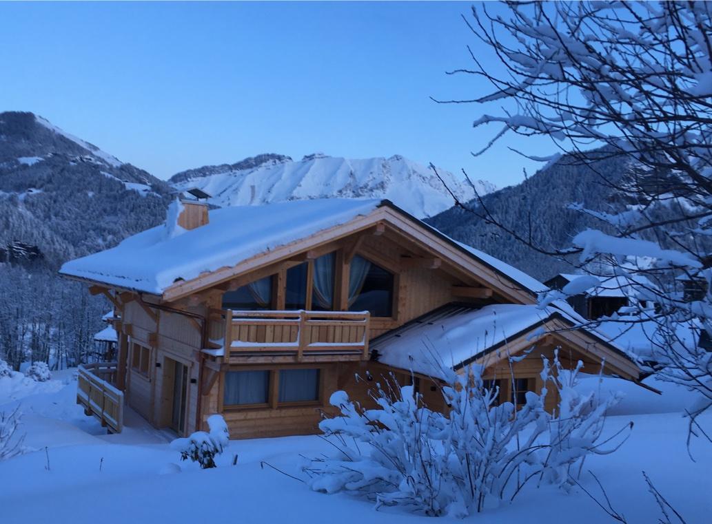 Chalet Nanook Notre-Dame-de-Bellecombe Buitenkant foto